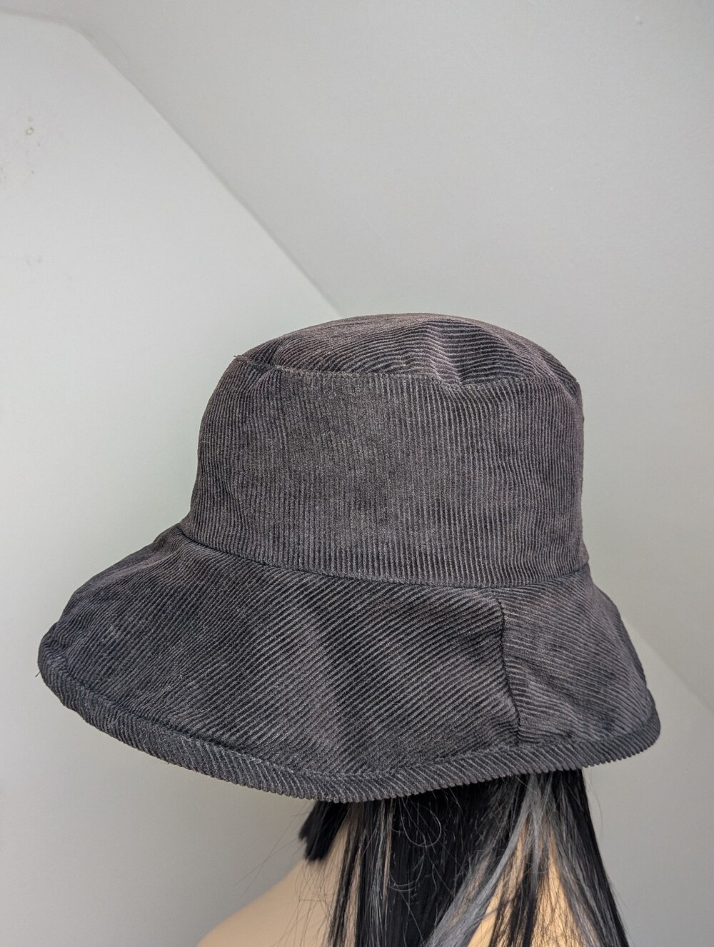 Diane Von Furstenberg Brown Corduroy Hat